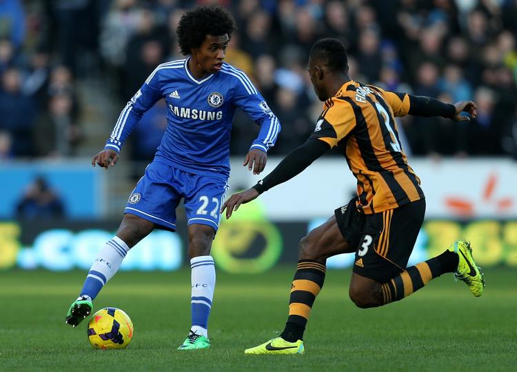 0-2. Chelsea dominerede det meste af opgøret mod Hull, som ikke blev nogen festforestilling. 