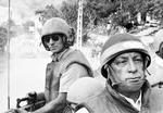 Fronten. Ariel Sharon ses her i 1982 under den israelske invasion af Libanon. Sharon var forsvarsminister og blev efterfølgende af en undersøgelseskommission fundet medskyldig i massakren på palæstinensiske civile i to flygtningelejre begået af kristne falangister. 