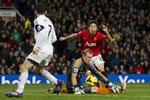 2-0. Manchester United fik i aften en meget tiltrængt succesoplevelse, da det blev til en 2-0-sejr over Michael Laudrups Swansea hjemme på Old Trafford. 