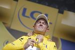 MESTER. Simon Gerrans oplevede i sommer at køre to dage i Tour de Frances gule trøje. I 2014 kan han møde op til løbet i den australske mestertrøje. 