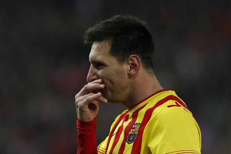 SKADESPLAGET. Barcelonas Lionel Messi har været hårdt plaget af skader i denne sæson. 