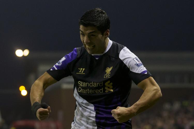 Skarp. Luis Suarez er den mest træfsikre mand i engelsk fodbold. 