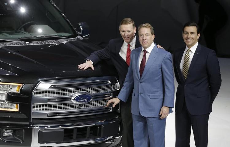 Populær. Det en enorm begivenhed i USA, da Ford i går præsenterede 2014-udgaven af firmaets populæreste model, ladbilen F150. 