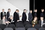 modparten. Cheferne i pengeinstitutterne bør investere i deres ansatte, lyder det fra de ansattes fagforening, Finansforbundet. Billedet bankernes interesseorganisation, Finansrådets, årsmøde i december. 