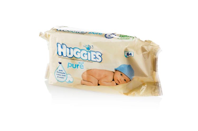 Destrueret. Coop vil ikke have de allergifremkaldende vådservietter fra Huggies på hylderne længere. (Pr-foto) 