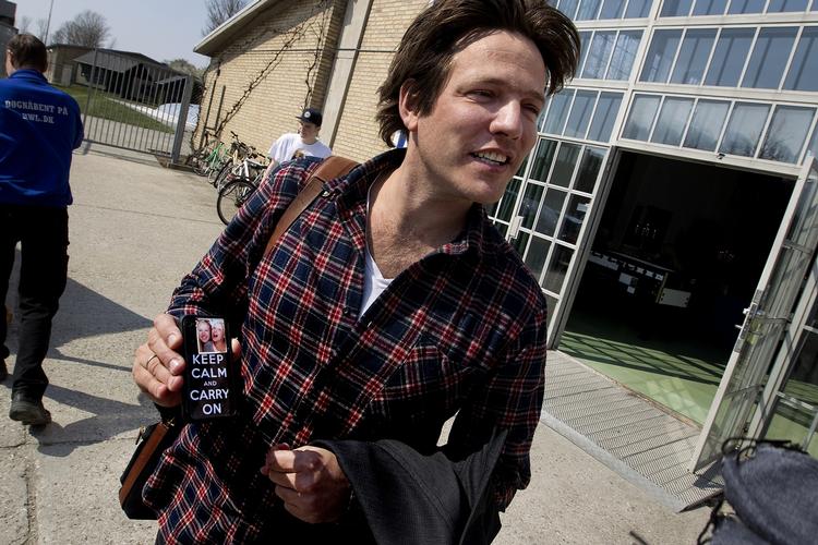 Nomineret. Filminstruktør Thomas Vinterberg har allerede høstet hæder i Cannes for 'Jagten'. Til marts afgøres det, om han også får en gylden oscarstatuette for filmen. (Arkivfoto) 