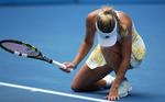 Øv. Caroline Wozniacki havde kurs mod sejren, men tabte alligevel i Melbourne. 