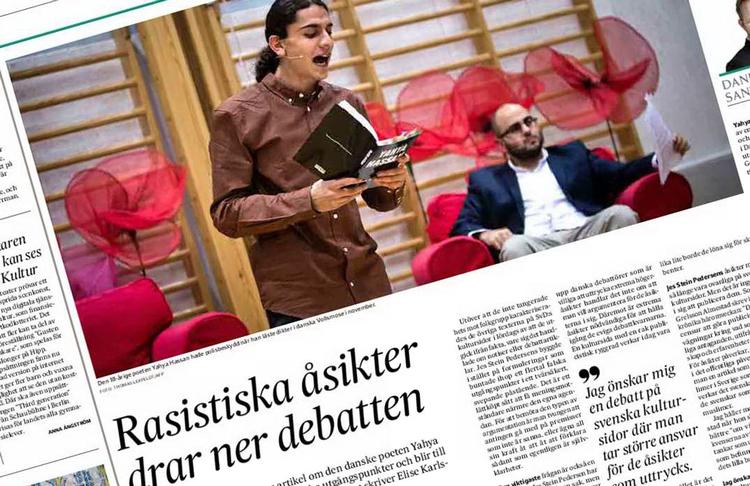 illustration: Udsnit af Svenska Dagbladet, 14. januar. 