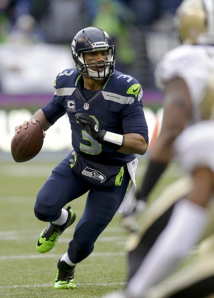 Quarterback. Russell Wilson er manden, der skal føre Seattle til sejr over San Francisco 49ers. 