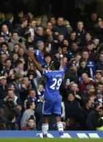 Eto'o. Det var første gang afrikaneren lavede hatrick i Premier League. 