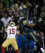 Dyst. Seahawks i blåt er i Super Bowl. 