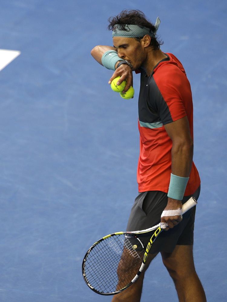 Sikker. Rafael Nadal har endnu ikke afgivet sæt i årets Australian Open. 