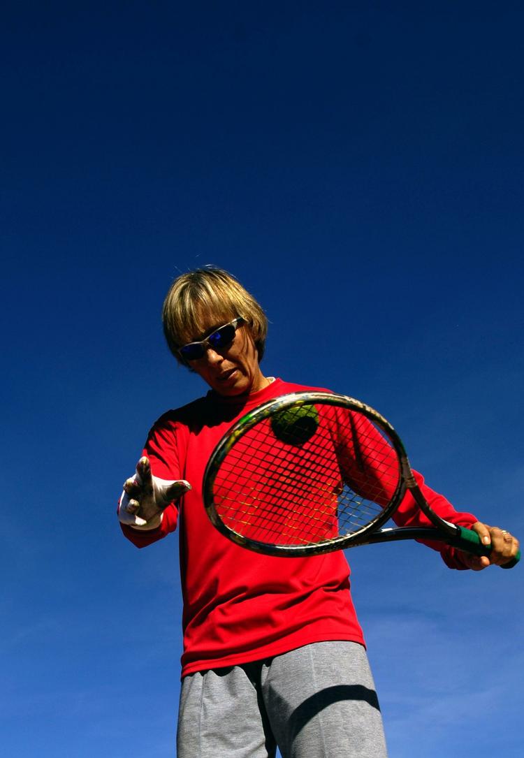 Frygtindgydende. Martina Navratilova var datidens Serena Williams: I perioden 1978-1990 vandt hun 18 gange en af de fire store turneringer i Paris, Melbourne, Wimbledon og New York. Yderligere 14 gange var hun i finalen. 