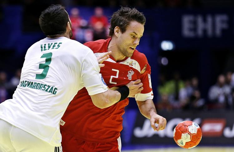 topscorer. Fem mål på seks skud var med til at gøre Thomas Mogensen til bedste dansker mod Ungarn. 