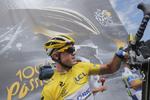 Vinder. Simon Gerrans kørte sidste år i den gule trøje i Tour de France. 