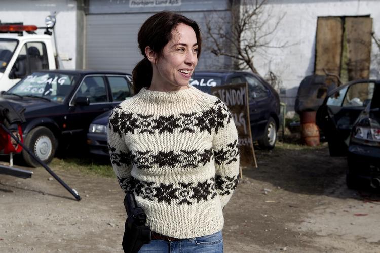 Kult. Sofie Gråbøl og hendes striktrøje blev begge yderst populære i Storbritannien, da 'Forbrydelsen', under navnet 'The Killing', blev sendt i tv. 