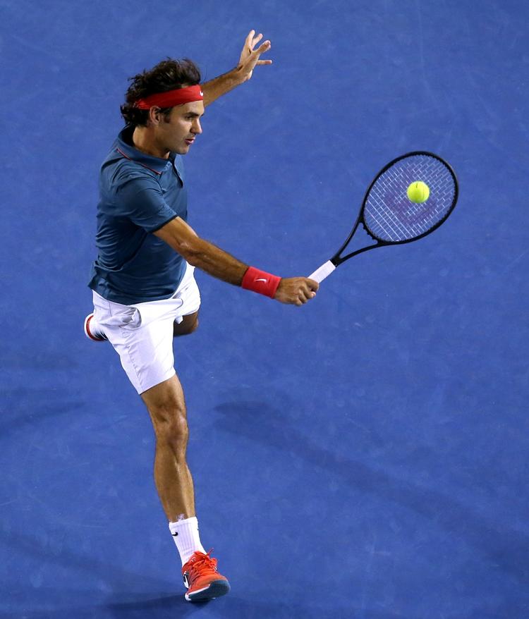 Deja-vu. Det er første gang siden Australian Open sidste år, at Federer er i en grandslamsemifinale. 
