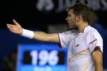 Ubesejret. Wawrinka har endnu ikke tabt i 2014. Han vandt opvarmningsturneringen i Chennai og med sejren over Berdych er han oppe på ti sejre i træk. 