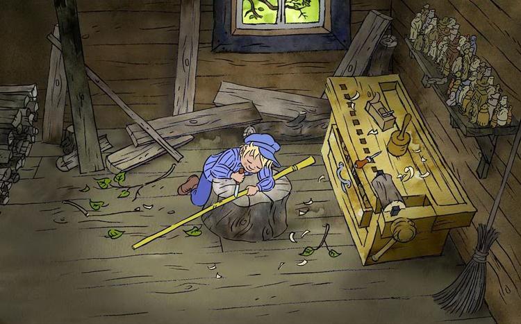 eeeeeee-mil!! Emil snitter en del træfigurer i den animerede udgave af 'Emil fra Lønneberg'. 