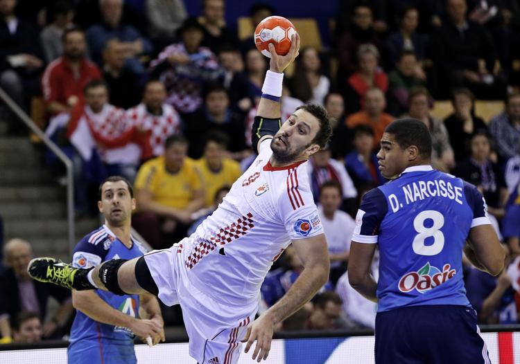 Topniveau. Frankrig vandt 27-25 over Kroatien i den aarhusianske NRGi Arena, der formentlig aldrig har været ramme om en bedre håndboldkamp. - Foto: 