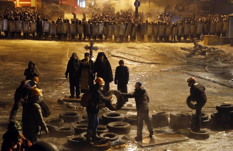 Ballade. Uroen i Ukraine er taget voldsomt til i styrke de seneste dage med omfattende kampe mellem demonstranter og politi. 