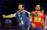 FINALIST. Et enkelt mål scorede Guillaume Joli i Frankrigs sejr over Spanien. 