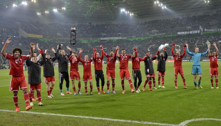 0-2. Bayern München vandt årets første kamp. 