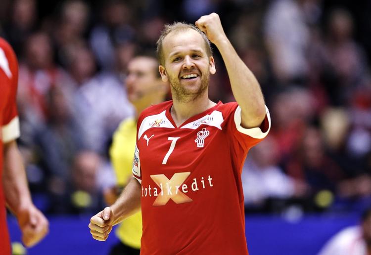 TOPSCORER. Otte mål på ni skud gjorde Anders Eggert til topscorer mod Kroatien. 