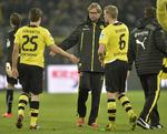 2-2. Dortmund har helt mistet kontakten med førerholdet Bayern i Bundesligaen. 