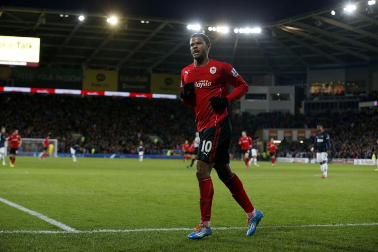 1-0. Frazier Campbell kom på banen i stedet for Andreas Cornelius og scorede fire minutter senere det afgørende mål for Cardiff i pokalsejren over Bolton. 