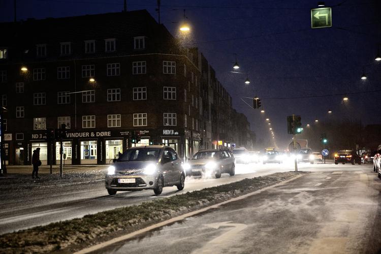 Koldt. Jyllingevej her til morgen. 