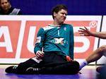 nedtur. Niklas Landin havde sin dårligste kamp ved EM, da det virkelig talte i EM-finalen. 