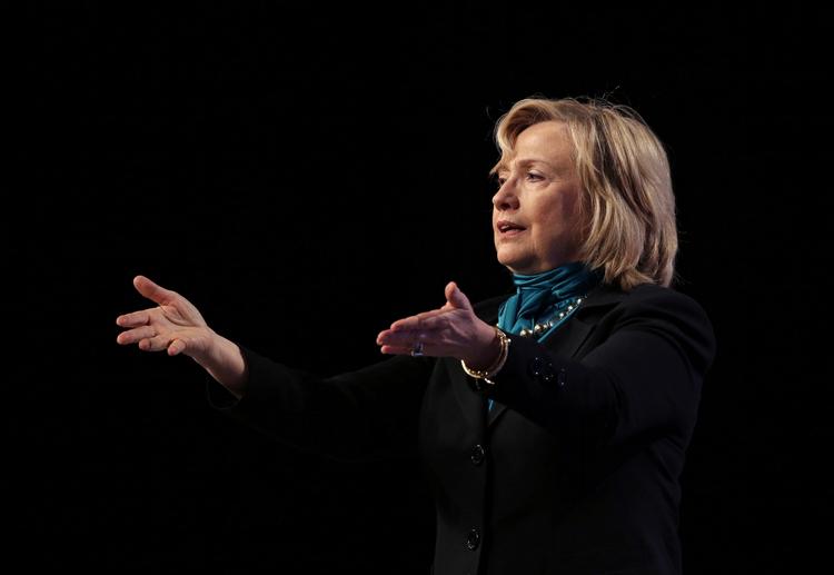 Fremtid. Tidligere udenrigsminister i USA Hillary Clinton svarer stadig vagt på spørgsmålet om, hvorvidt hun vil forsøge at blive Demokraternes præsidentkandidat i 2016. 