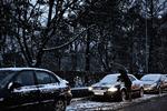 Trafik. Bilisterne havde en overskuelig morgen trods vinterens komme. 