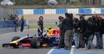 testkørsel. Sebastian Vettel prøvekørte i dag sin nye Red Bull-racer på Circuito de Jerez i Spanien. 