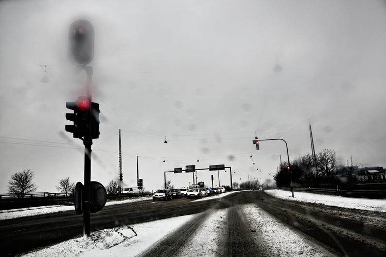Gråt. Med blot fire dage tilbage af januar står måneden til at blive en af de solfattigste i dansk vejrhistorie, oplyser Danmarks Meteorologiske Institut. Billedet er taget på Amager i går. - Foto: 
