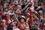 opbakning. Danskerne mødte talstærkt op til Danmarks kampe, da der var håndbold-EM i Herning. 