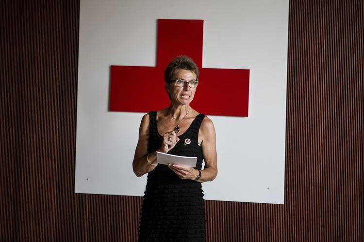 EFTERLYSNING. Formanden for Dansk Sygeplejeråd, Grete Christensen. savner konkrete sundhedstiltag fra regeringen. 