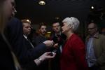 PRESSET. SF's formand Annette Vilhelmsen kæmper for at holde sammen på sit parti. 