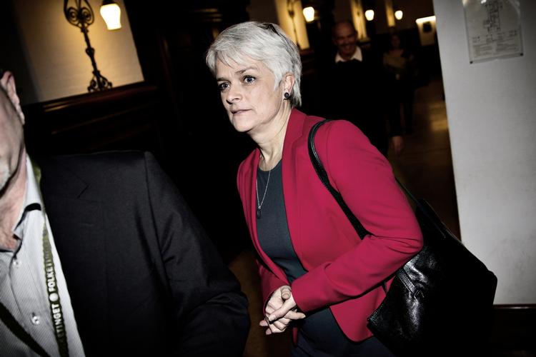 FARVEL. Annette Vilhelmsen nåede at være formand for SF i mindre end halvandet år. 