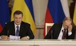 Præsident. Viktor Janukovitj i selskab med sin russiske kollega, Vladimir Putin. 