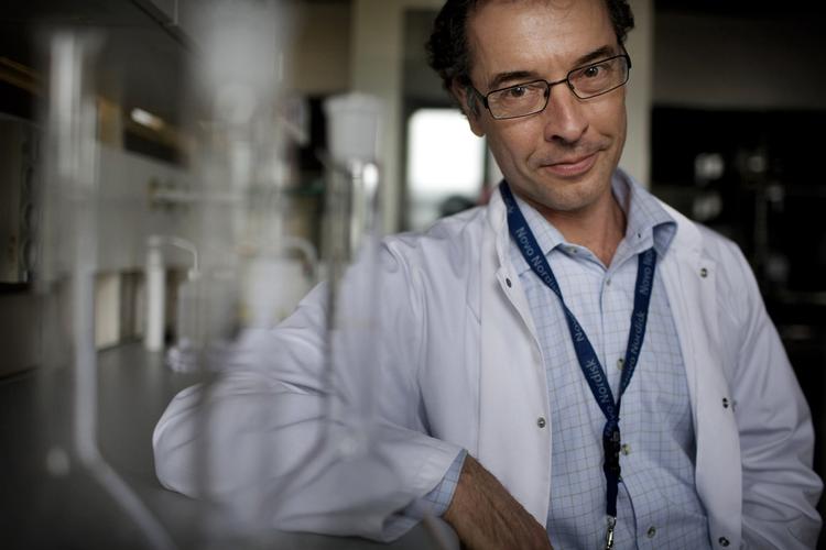 jobbase. Mads Krogsgaard Thomsen, der er forskningsdirektør hos Novo Nordisk, regner med, at der skal ansættes 500 medarbejdere i år til forskning og udvikling. 