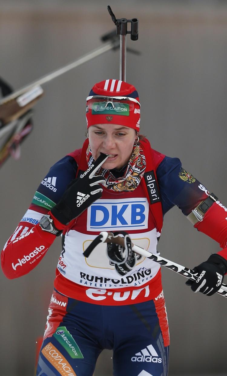 Ude. Irina Starykh har fire top-5-placeringer i denne sæson, hvor hun er kravlet frem på en 6.-plads i World Cuppen. 