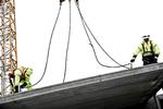 Bæredygtig. Arbejderne på NCC's byggeri i Gladsaxe er nu med i første danske forsøg på at lave grønne regnskaber for byggepladser. 
