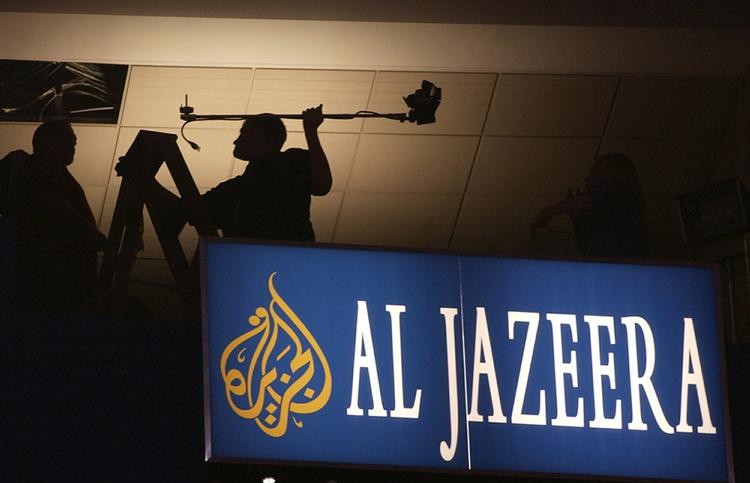 Egypten. De 20 anklagede journalister fra tv-stationen Al-Jazeera beskyldes bl.a. for at manipulere billeder. 