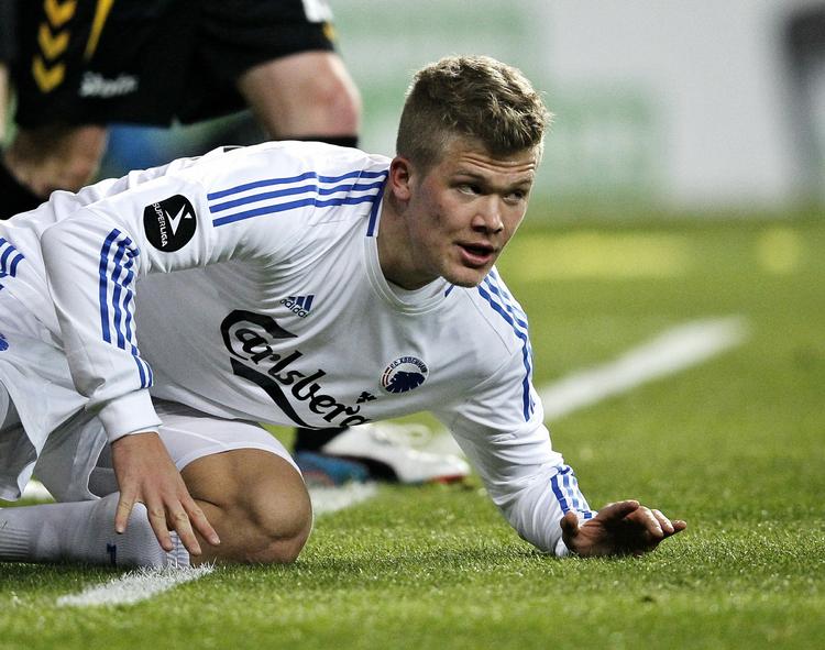 Topscorer. Cornelius nettede 18 gange i sin først ehele sæson for FCK. Det var nok til en megakontrakt i Premier League. 