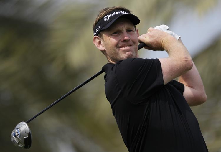 GENVINDER. Med birdies på 11., 13.. 16. og 17. hul genvandt 39-årige Stephen Gallacher som den første Dubaio Desert Classic. 
