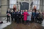 Ministerrokade Regeringen præsenteres på Amalienborg