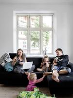 NEDGANG. Trods familien Danmarks brug af net, kabeltv og mobil falder TDC's omsætning, viser regnskabet for 2013. (arkivfoto) 