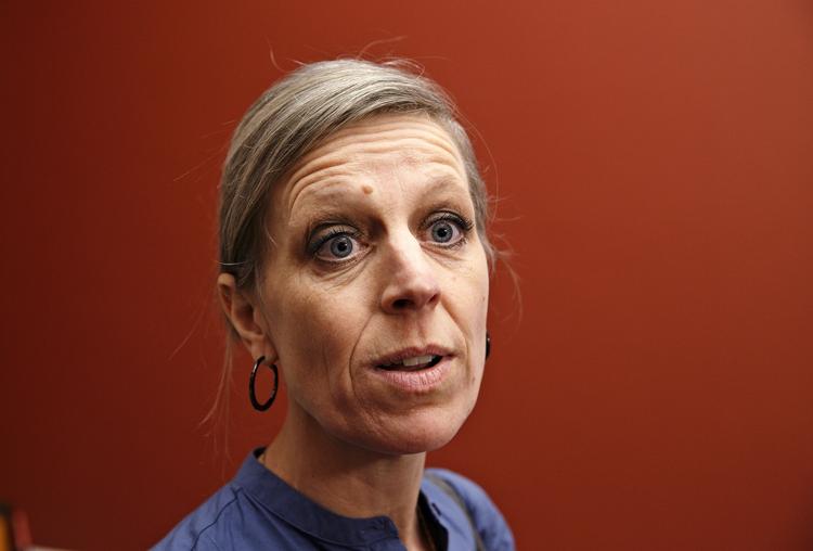 Rokade. SF's Trine Pertou Mach afviser før gruppemøde, at hun er i spil til formandsposten. 